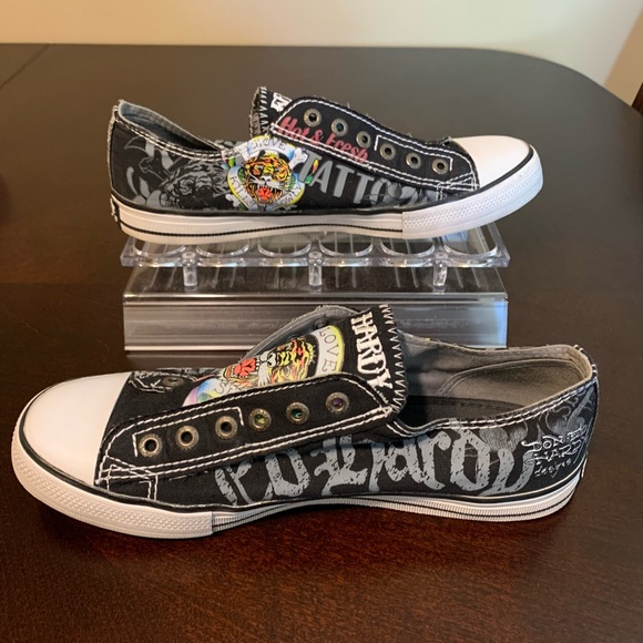 Ed Hardy Shoes Ed Hardy Tiger Shoes Size 9 Poshmark